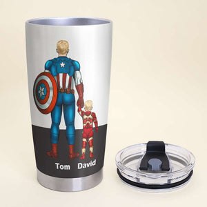 Dear Dad Thank You For Saying Yes Personalized Tumbler 03NATN110423TM - Tumbler Cup - GoDuckee