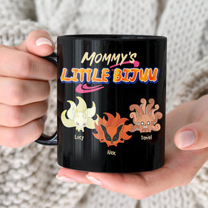 Personalized Gifts For Mom Coffee Mug Mommy's Little Kids 04qhhn110324 - Coffee Mugs - GoDuckee