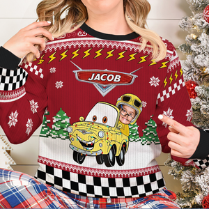 Custom Photo Gifts For Family Ugly Sweater 01kapu251124 - AOP Products - GoDuckee