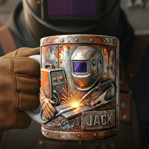 Proud Welder Coffee Mug - Personalized Gifts For Welders 08TGLU271125 - Coffee Mug - GoDuckee