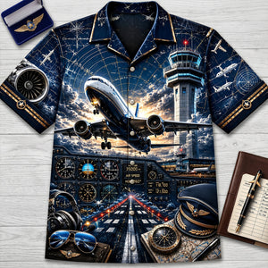 Sky Commander Hawaiian Shirt - Gifts For Pilots 04natn090626 - Hawaiian Shirts - GoDuckee