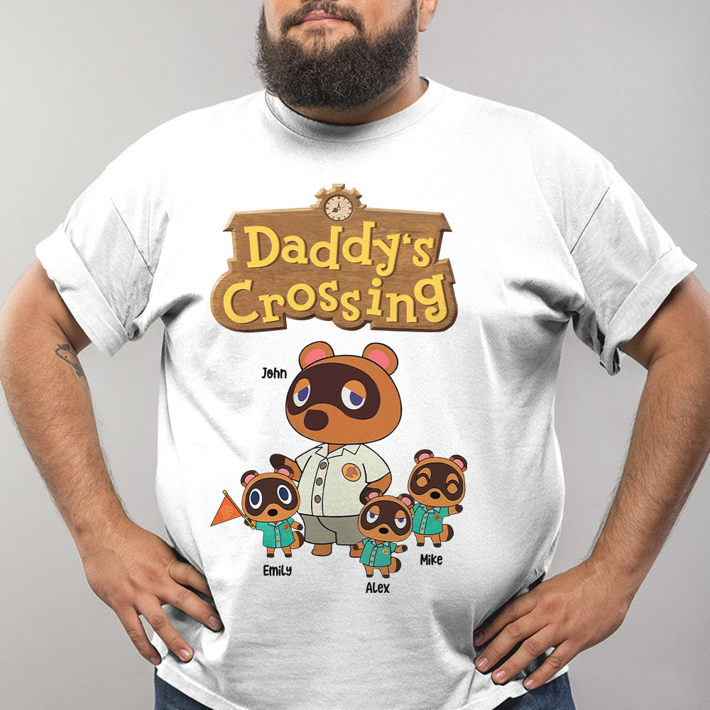 Daddy Family Gift 03NAHN060623 Personalized Family Dad Shirt Hoodie Sweatshirt - Shirts - GoDuckee