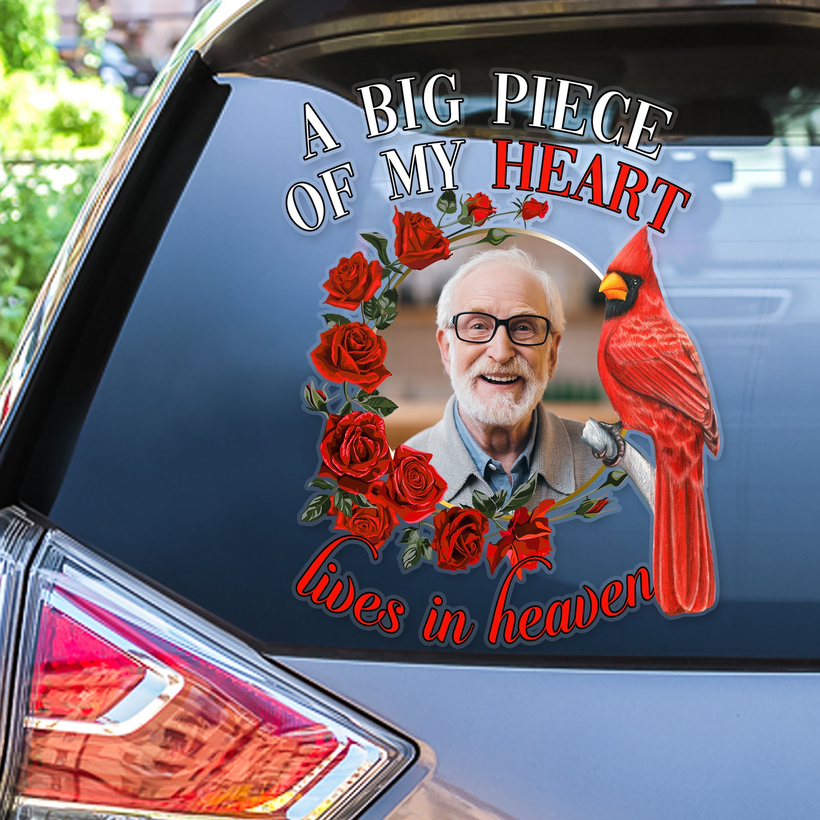 Custom Photo Memorial Decal 04acqn110624 - Home Decor - GoDuckee