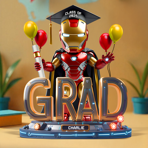 Iron Graduation Plaque - Personalized Gifts For Graduates 01napu150525 - Shaped Plaques - GoDuckee