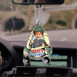 Personalized Gifts For Dad Car Ornament 01topu230224 Father's Day - Ornaments - GoDuckee