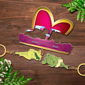 Personalized Gifts For Naughty Couple Key Holder 04kaqn160824 - Key Holder - GoDuckee