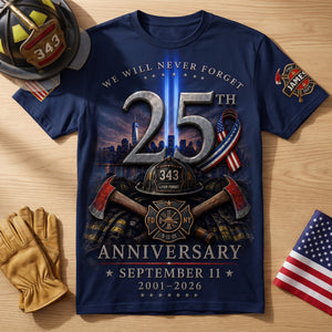 We Will Never Forget Shirt - Personalized Gifts For Firefighter 03naqn030826