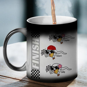 Dad Sperm Winners Personalized Magic Mug, Bet You Can't Believe We Won - Magic Mug - GoDuckee