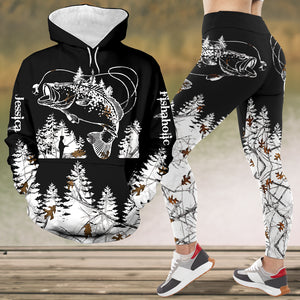 Personalized Gifts For Fishing Lovers Set Hoodie & Leggings 01acdt091124 - AOP Products - GoDuckee