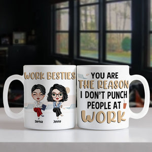 Exceptional Coworker, Best Work Friend, Personalized Coffee Mug, Perfect Gifts For Coworker - Coffee Mug - GoDuckee