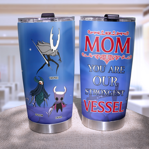 Personalized Gifts For Mom Tumbler 02ohpu270225 Our Strongest Vessel - Tumbler Cup - GoDuckee