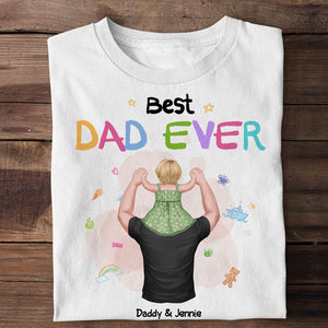 Personalized Dad Shirt Best Dad Ever, Gift For Dad - Shirts - GoDuckee