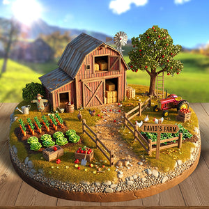 Farmhouse Acrylic Plaque - Personalized Gifts For Farmers 04TOQN240625 - Shaped Plaques - GoDuckee