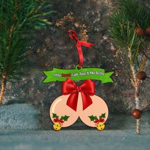 Personalized Gift For Christmas Ornament Funny Boobs 03OHMH230924 - Ornament - GoDuckee