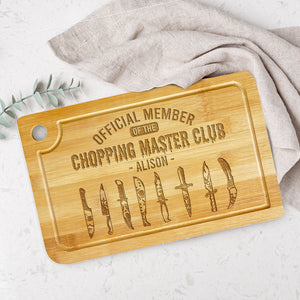 Personalized Gifts For Horror Fans Cutting Board, Chopping Master Club 01qhqn140824 - Boards - GoDuckee