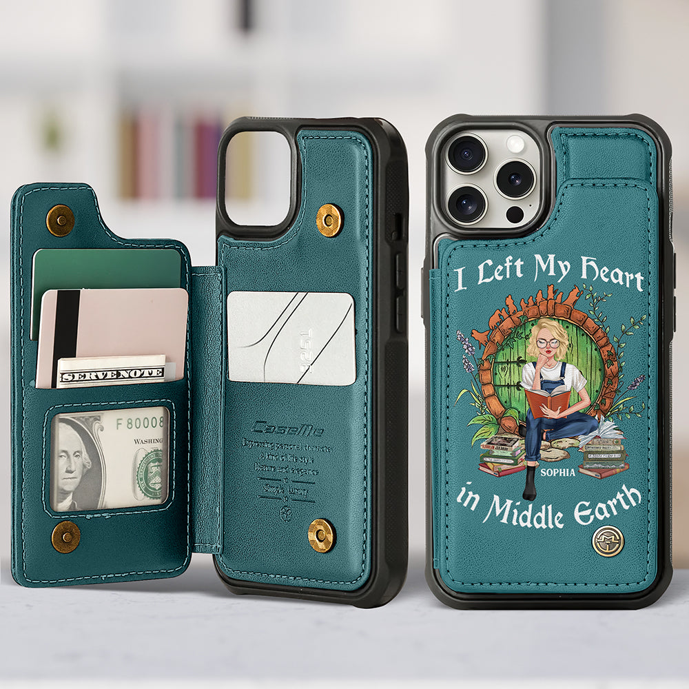 Personalized Gifts For Book Lovers Leather Flip Wallet Phone Case 02huqn260225tm - Phone Case - GoDuckee