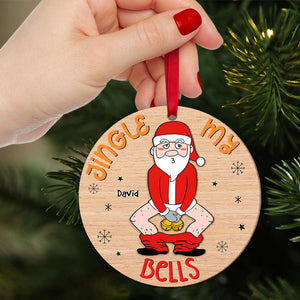 Personalized Gifts For Men Christmas Ornament Jingle My Bells 02ACDT191124 - Ornament - GoDuckee