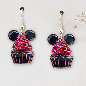 Cute Cupcakes Earrings - Personalized Gifts For Cartoon Lovers 01TGDT080725 - Earrings - GoDuckee