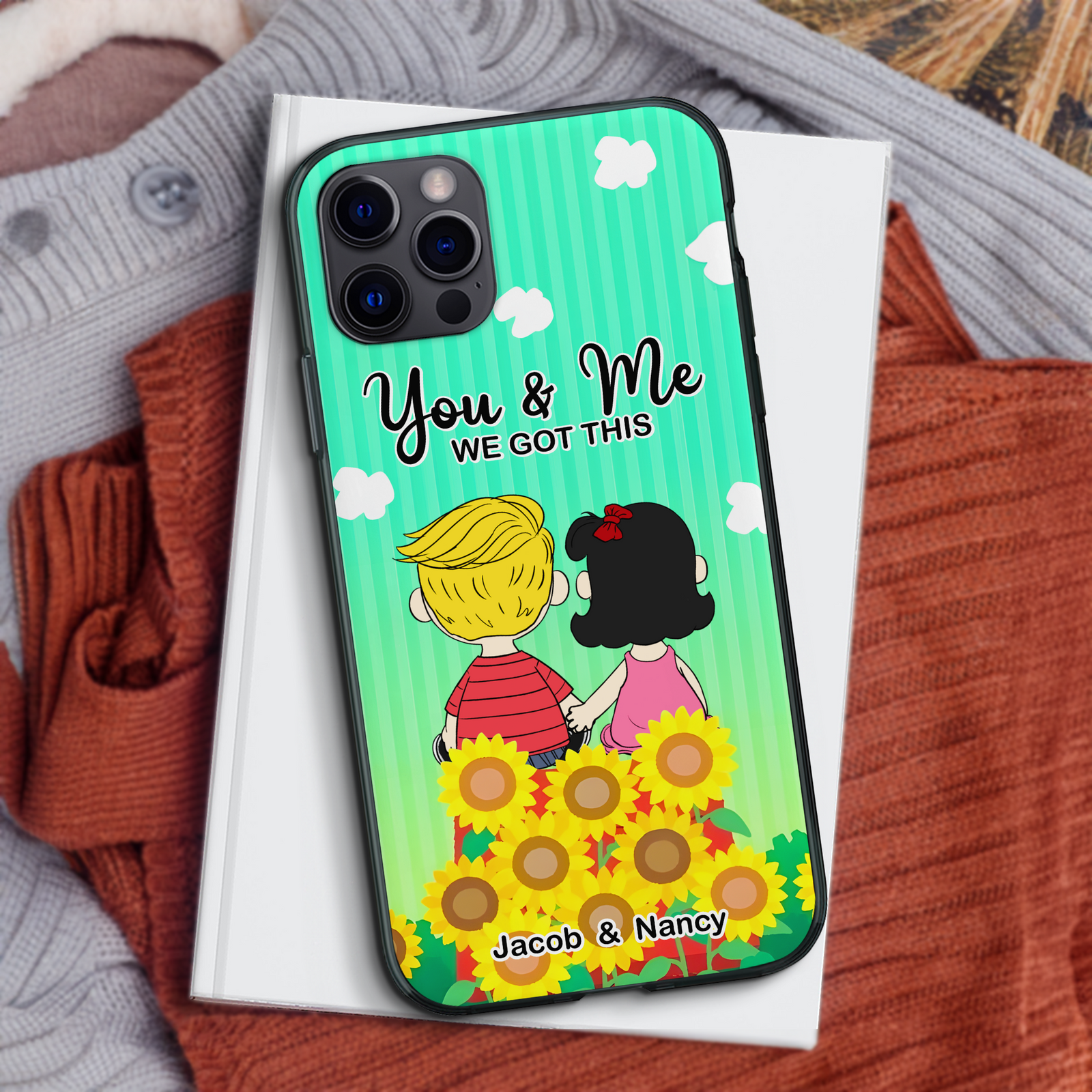 Personalized Gifts For Couple Phone Case 03xqpu130125hg - Phone Case - GoDuckee