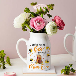 Personalized Gifts For Mom Flower Vase Best Mom Ever 02naqn050324 - Flower Vase - GoDuckee