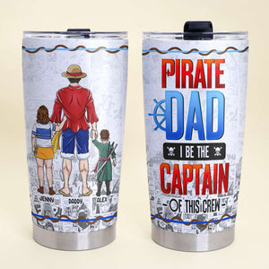 Personalized Gifts For DadTumbler Pirate Dad 02HUMH130325PA - Tumbler Cup - GoDuckee