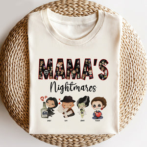 Personalized Gifts For Mom Shirt Mama's Nightmares 02OHMH010224 - 2D Shirts - GoDuckee