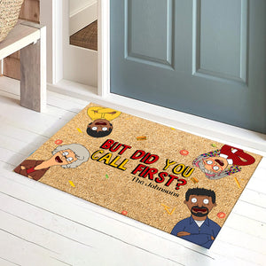 Personalized Gifts For Family Doormat Funny Cartoon Family 02NALU120225HG - Doormat - GoDuckee