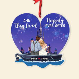 And They Lived Happily Ever After 01OHPU091023TM Personalized Ornament, Christmas Gifts - Ornament - GoDuckee