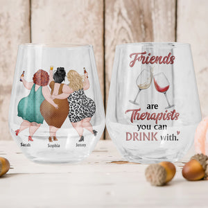 Friends You Can Drink With Wine Tumbler