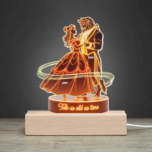Fairy Tales LED Light Personalized Gifts For Couple 01ohtn190625 - Led Night Light - GoDuckee