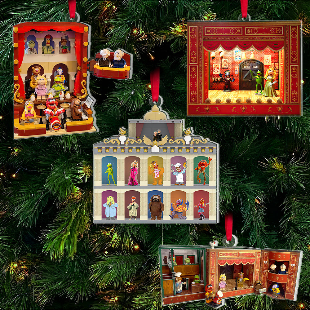 Jolly Theatre Acrylic Custom Shape Ornament, Christmas Gift Idea 05QHHN201123 - Ornament - GoDuckee