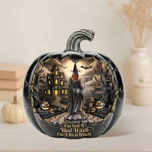 Witch Plaque - Personalized Gifts For Magic Lovers 01ohpu080725 - Shaped Plaques - GoDuckee