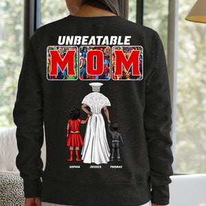 Personalized Gifts For Mom Shirt 04ohqn060125pa Unbeatable Mom - Shirts - GoDuckee