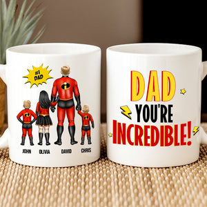 Personalized Gifts For Mom Coffee Mug Mom You're Incredible 02HUHN290224PA - Coffee Mugs - GoDuckee