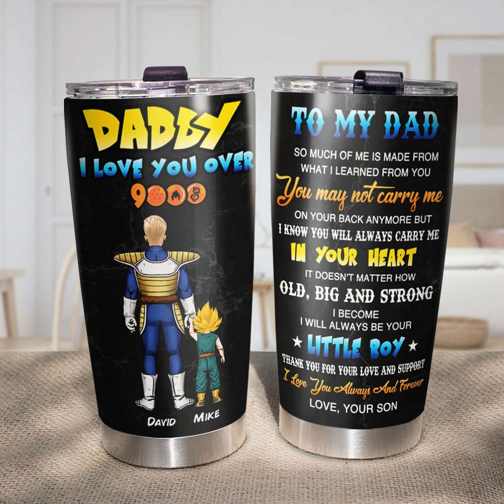 Dad You Will Always Be My Hero Personalized Tumbler - 04QHHN020623HH - Tumbler Cup - GoDuckee