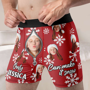 Custom Photo Gifts For Men Boxer Christmas 03XQMH111024 - Boxer Briefs - GoDuckee