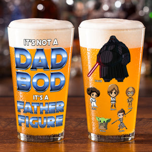 Personalized Gifts For Dad Beer Glass 01NAQN100524 Father's Day - Drinkware - GoDuckee