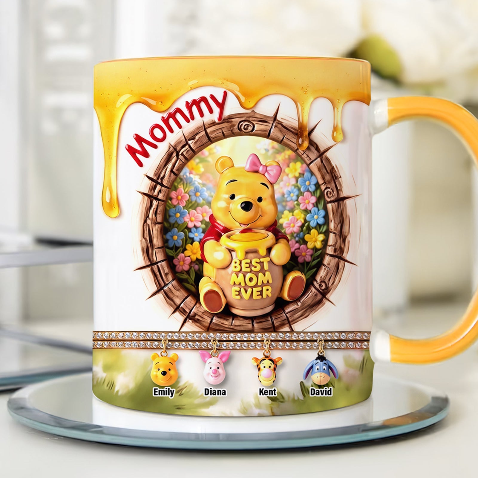 Best Mom Ever Coffee Accent Mug - Personalized Mother's Day Gifts 01TYQN020426 - Coffee Mug - GoDuckee
