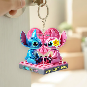 Personalized Gifts For Couple Keychain, Alien Fans 01TGPU300525 - Keychains - GoDuckee