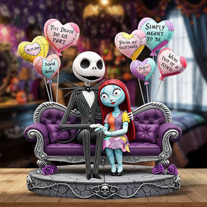 Till Death Couple Acrylic Plaque - Personalized Gifts For Couple 02TOQN200625 - Shaped Plaques - GoDuckee