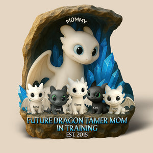 Personalized Gifts For Mom Acrylic Plaque, Dragon Fans 04tgqn120425 - Shaped Plaques - GoDuckee