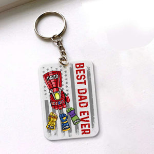 Best Dad 03qhqn230523ha Personalized Keychain - Keychains - GoDuckee