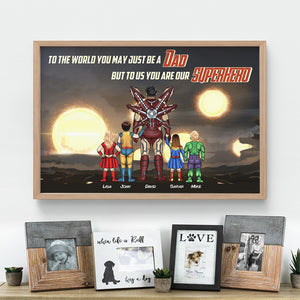 To The World You May Just Be A Dad-02nahn270523tm Personalized Canvas Print - Poster & Canvas - GoDuckee