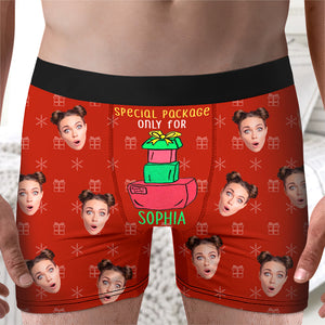 Custom Photo Gift For Lover, Special Package Man Boxer 04TOQN011024 - Boxer Briefs - GoDuckee