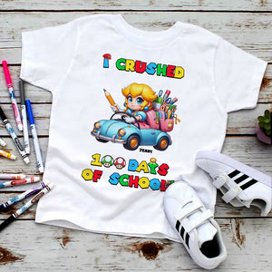 Personalized Gifts For Kids Shirt 100 Days Of School 04KAMH030125 - Shirts - GoDuckee