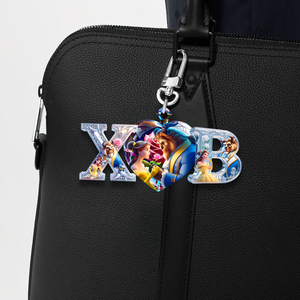 Couple Heart Keychain - Personalized Gifts For Couple 04ohpu130625 - Keychains - GoDuckee