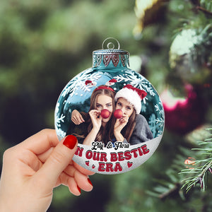 Custom Photo Gifts For Friends Christmas Ornament 01tgtn170924 Bestie Era - Ornament - GoDuckee