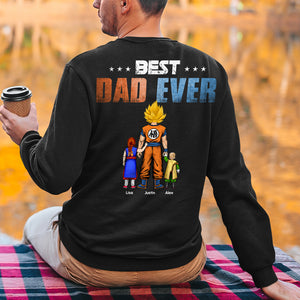 Personalized Gifts For Dad Shirt Best Dad Ever 04QHHN240124HH - 2D Shirts - GoDuckee