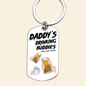 Personalized Gifts For Dad Keychain 02OHPU110624 - Keychains - GoDuckee