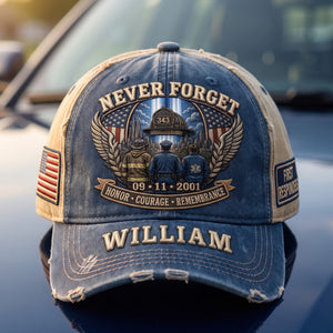 9/11 Memorial Personalized Classic Cap – Honor The Fallen, Never Forget 04tyqn310726